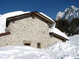 Salita da Spinelli di Valzurio alla Baita di Pagherola alta con e senza ciaspole il 15 febbraio 09 - FOTOGALLERY